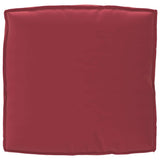 Pallet Cushion Set 2 pcs Wine red 80 x 80 x 12 cm Oxford fabric 3329075