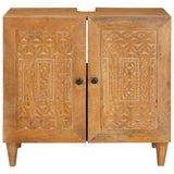 Bathroom Cabinet Wall-mounted Light Brown 62 x 33 x 58 cm 4018099