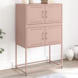 Sideboard Pink 68.5x38.5x107 cm Steel 846483