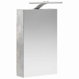 Bathroom Mirror Cabinet Concrete Grey 30 x 10.5 x 50 cm 889018