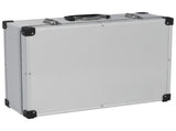 Tool Suitcase 46x33x16 cm Silver Aluminium 91846
