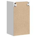 Kitchen Wall Cabinet Lucca High Gloss White Engineered Wood 853779