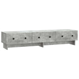 TV Cabinet Concrete Grey 147 x 34.5 x 30 cm Engineered Wood 894018