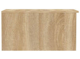 Coffee Table Sonoma Oak 50x50x36 cm Engineered Wood 811343