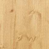 ZNTS 2 Piece Bathroom Furniture Set Corona Solid Wood Pine 3334637