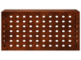 Air Conditioner Cover Rusty 90 x 40 x 60 cm Weathering Steel 8014128