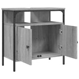 Bathroom Sink Cabinet Grey Sonoma 60x30x60 cm Engineered Wood 842439