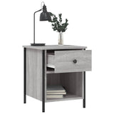 Bedside Cabinets 2 pcs Grey Sonoma 40x42x50 cm Engineered Wood 825940