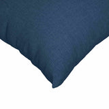 Sofa Pillows 2 pcs Blue 80 x 80 cm Fabric 42014048