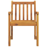 7 Piece Garden Dining Set Solid Wood Acacia 3206278