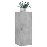 Wall Mounted Cabinet Concrete Grey 34.5x34x90 cm 828840