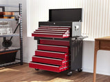 14 Drawer, Two-Part Tool Storage Chest on Wheels - Red T3398P530770