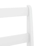 5 Piece Dining Set PANAMA White Solid Wood Pine 3345181