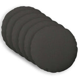 Cushion with Pillow HEERLEN 6 pcs Dark Grey Fabric 929308