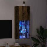 TV Cabinet Set Old Wood 40.5 x 30 x 102 cm Engineered Wood 863087