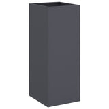 Planter Anthracite 32x29x75 cm Steel 841573