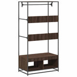 Wardrobe Brown Oak 90x50x180 cm Engineered Wood 849298