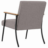Armchair Taupe 59 x 75 x 78 cm Fabric 42017667