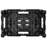 Transport Trolleys 2 pcs Black Polypropylene 200 kg 3157511