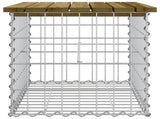Garden Bench Gabion Design 63x44x42 cm Impregnated Wood Pine 834355