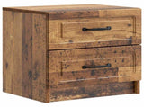 Bedside Cabinet Old Wood 43 x 34.5 x 44.5 cm Engineered Wood 895691