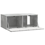 Wall-Mounted TV Cabinet Concrete Grey 78.5 x 41 x 30 cm 898348