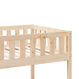 Bunk Bed 75x190 cm Solid Wood Pine 3308607