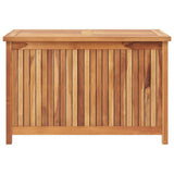 Garden Storage Box 90x50x58 cm Solid Teak Wood 315380
