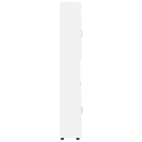 Bathroom Cabinet Set TULUM High Gloss White 37 x 31.5 x 203 cm 880355