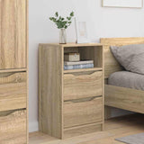 Bedside Tables with Drawer 2 pcs Sonoma Oak 40 x 30 x 467 cm 888912