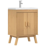 Base Cabinet Olden Brown 60 x 40 x 80 cm Solid Pine wood 42001360