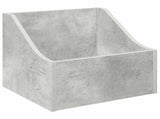 LP Record Box 2 pcs Concrete Grey 37 x 33 x 32 cm 8012769