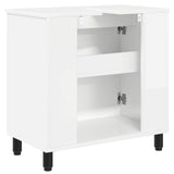 Bathroom Vanity Unit High Gloss White 60 x 35 x 60 cm 889409