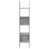 Book Cabinet Concrete Grey 40x35x180 cm Engineered Wood 803402
