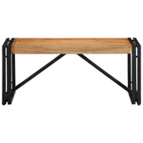 Coffee Table 80x40x35 cm Solid Wood Acacia 4016678