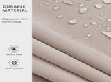 3.5Lx2.5M Retractable Manual/Electric Awning-Cream White/White T3398P320079