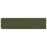 Lawn Edgings 20 pcs Olive Green 25x103 cm Cold-rolled Steel 860175