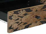 Coffee Table with Drawer Brown 80 x 54 x 40 cm Solid Mango Wood 4018345