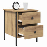 Bedside Cabinet with Drawer Artisan oak 40 x 42 x 50 cm 871247