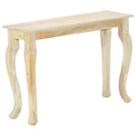 ZNTS Console Table 110x35x77 cm Solid Mango Wood 282858