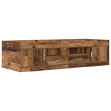 Bed Frame with Storage Old Wood 80 x 200 cm Engineered Wood 3429496