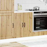 Sink Base Cabinet Lucca Artisan Oak Engineered Wood 853686