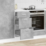 Bottom Cabinet Lyon Concrete Grey 40x46x81.5 cm Engineered Wood 854214