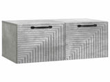 Wall-Mounted TV Cabinet Concrete Grey 59.5 x 31 x 30 cm 898708