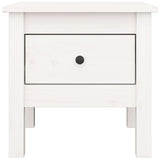 Side Tables 2 pcs White 40x40x39 cm Solid Wood Pine 813787
