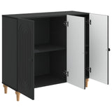 Sideboard Black 89 x 34.5 x 80 cm Engineered Wood 894186