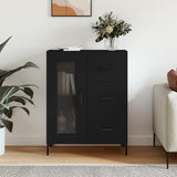 Sideboard Black 69.5x34x90 cm Engineered Wood 828045