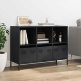 Sideboard Black 101.5x39x73.5 cm Cold-rolled Steel 851364