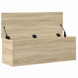 Storage Box Sonoma Oak 102x35x35 cm Engineered Wood 840690