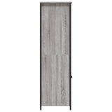 Highboard Grey Sonoma 62x36x121,5 cm Engineered Wood 834213